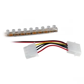 Lamptron FlexLight Standard - 12 LEDs - Fire Red