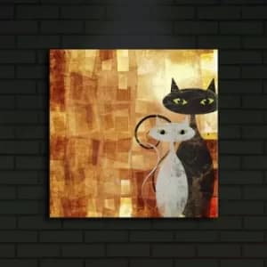 4040?ACT-17 Multicolor Decorative LED Lighted Canvas Painting