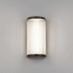 LED 1 Light Indoor Small Wall Light Bronze IP44