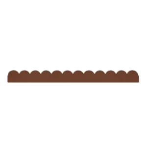 Primeur Flexi Curve Scallop Border Terrocotta