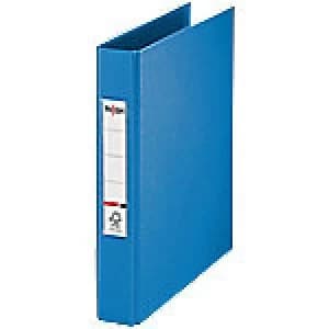 Rexel Ring Binder 2 ring 25mm Polypropylene Blue