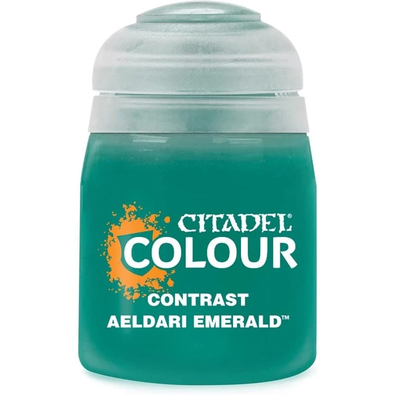 Citadel Games Workshop Colour Contrast: Aeldari Emerald (18ml) Paint Multi