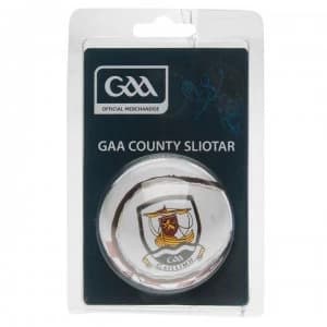 Official Hurling Ball - White/Maroon