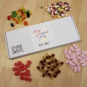 Thank You Letterbox Sweets