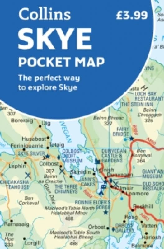 Skye Pocket Map. By Collins Maps Books