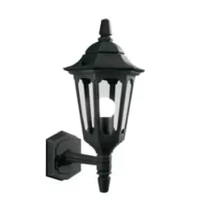 Parish 1 Light Outdoor Wall Lantern Light Black IP44, E27