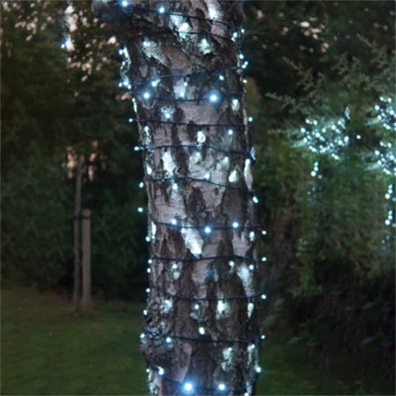 Eagle Connect LED String Lights Black Rubber Cool White 5M