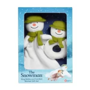 The Snowman Rattle and Comforter Gift Set