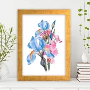 AC2493962684 Multicolor Decorative Framed MDF Painting