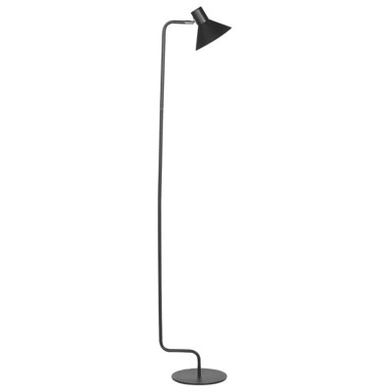 Beliani Floor Lamp Rimava Adjustable Metal Black