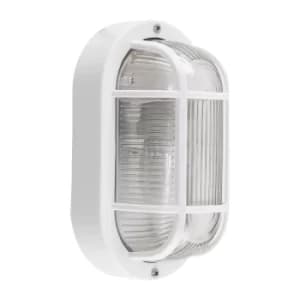 Carnforth IP44 Bulkhead Wall Light in White