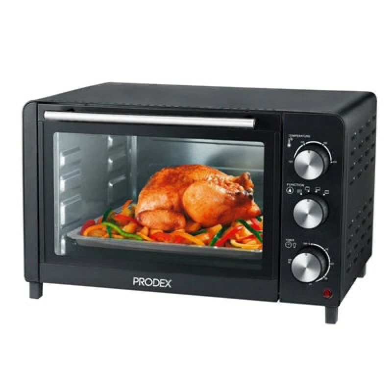 Prodex Tabletop Mini Oven, 23 Litre , 1500 W Black