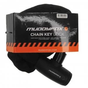 Muddyfox Chain Key Lock - Black