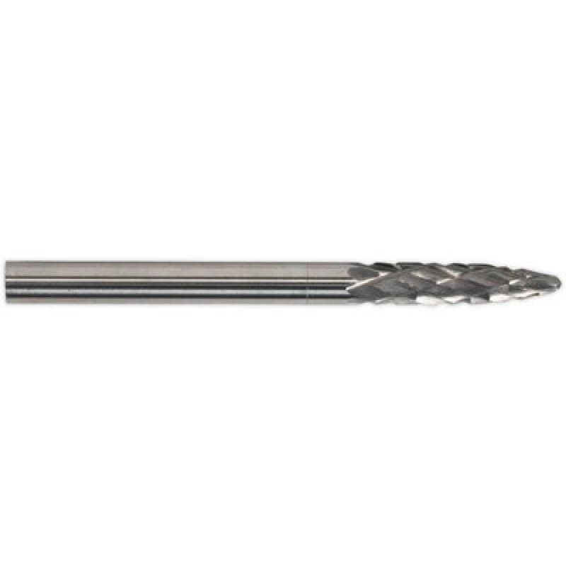 Loops 3 PACK - 3mm Micro Carbide Burr Ball Nose Tree Bits - Rotary Flash Removing Multi