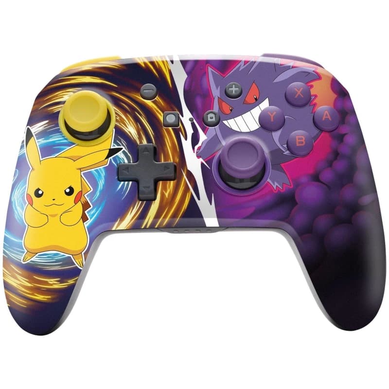 PowerA Enhanced Wireless Nintendo Switch Pikachu vs. Gengar Controller Pikachu Gengar unisex One Size