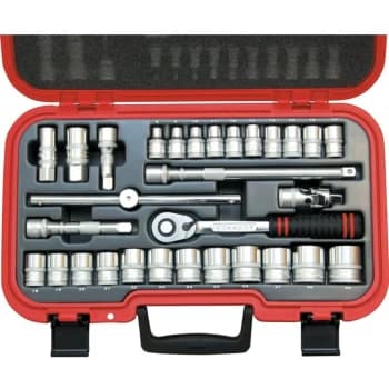 Kennedy-pro - MM Single Hex Socket Set 1/2' Sq Dr 30PC