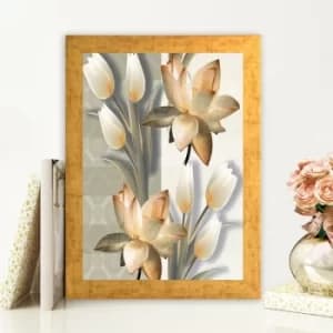 AC453031654 Multicolor Decorative Framed MDF Painting