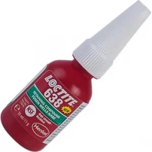Loctite 1918981 638 High Strength Fast Cure Retaining Compound 10ml