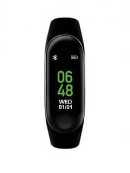 Reflex Active Series 1 Activity Tracker With Colour Touch Screen And Black Silicone Strap