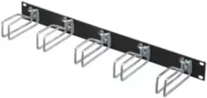 Rittal Cable Panel, 1U, Grey, Steel