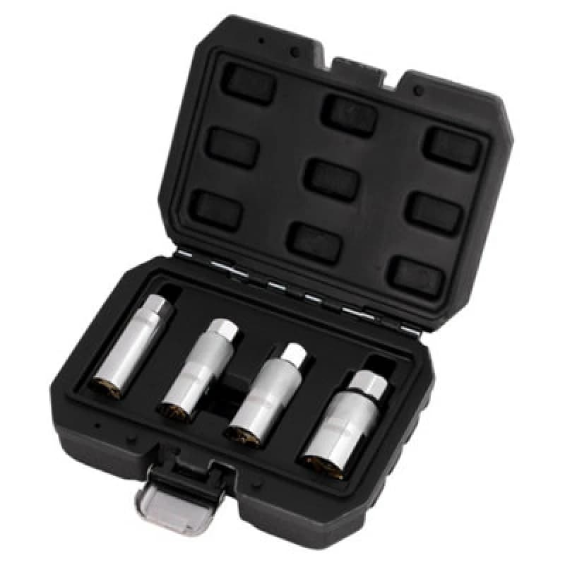 Draper 4 Piece 3/8" Drive Magnetic Spark Plug Socket Set 3/8" SPS3/8-4