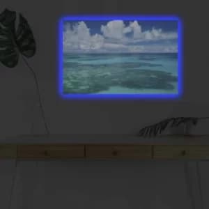4570DHDACT-171 Multicolor Decorative LED Lighted Canvas Painting