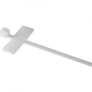 Lead marker Writing area 25 x 8mm Ecru Hellerm