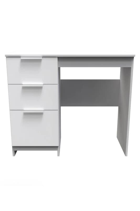 Poole Vanity In White Gloss (Ready Assembled)