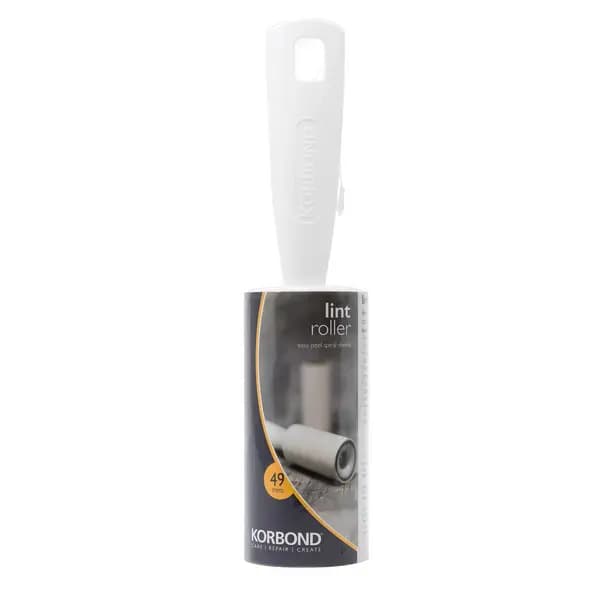 Korbond 49 Sheet Lint Roller White