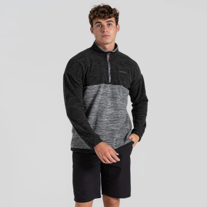 Craghoppers Esk Half Zip Light Grey