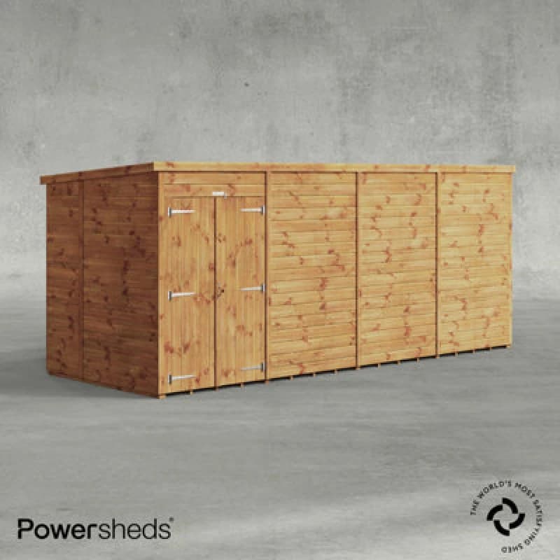 16X6 Psheds Ol Pent No Windows 2 Doors