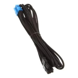 Silverstone 6+2 PCI Extension 55cm Cable - Black