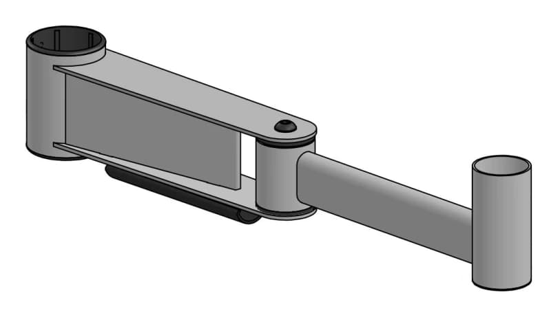 Ergonomic Solutions SP2. 400mm Elow rm. -LCK-