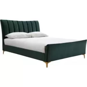 150cm Clover Fabric Bed Green