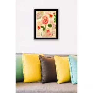 SC0175 Multicolor Decorative Framed MDF Painting