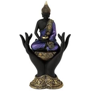 Thai Buddha Sitting in Hands