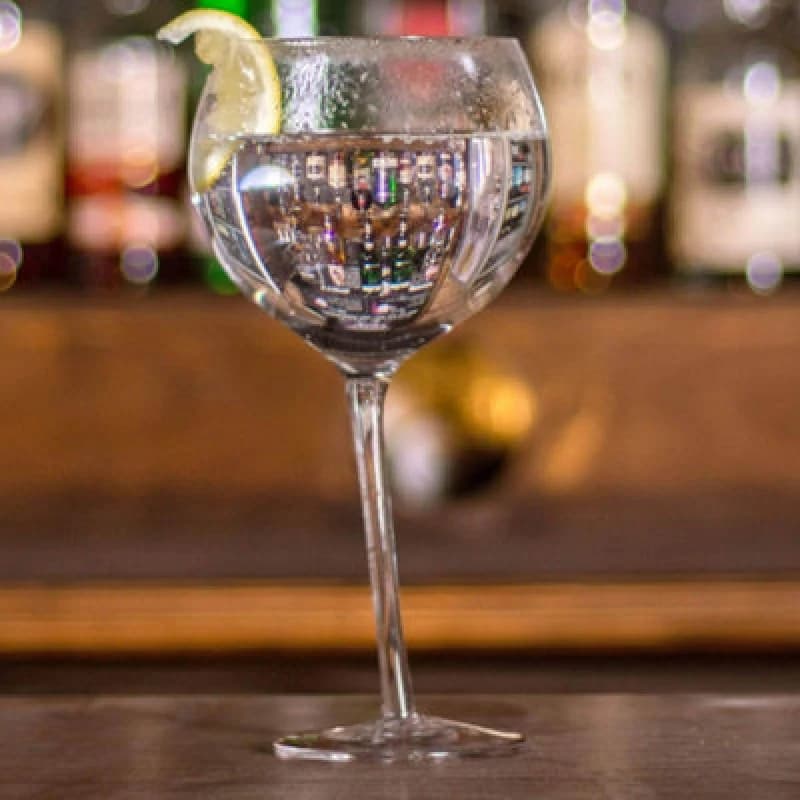 Bar Bespoke Tipsy Gin Glass 800ml - Transparent Clear