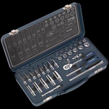 Sealey 32 Piece 1/4" Drive Socket Set 1/4"
