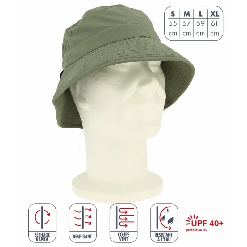 Bob anti-uv Elementerre Eagle Vert Unisex XL
