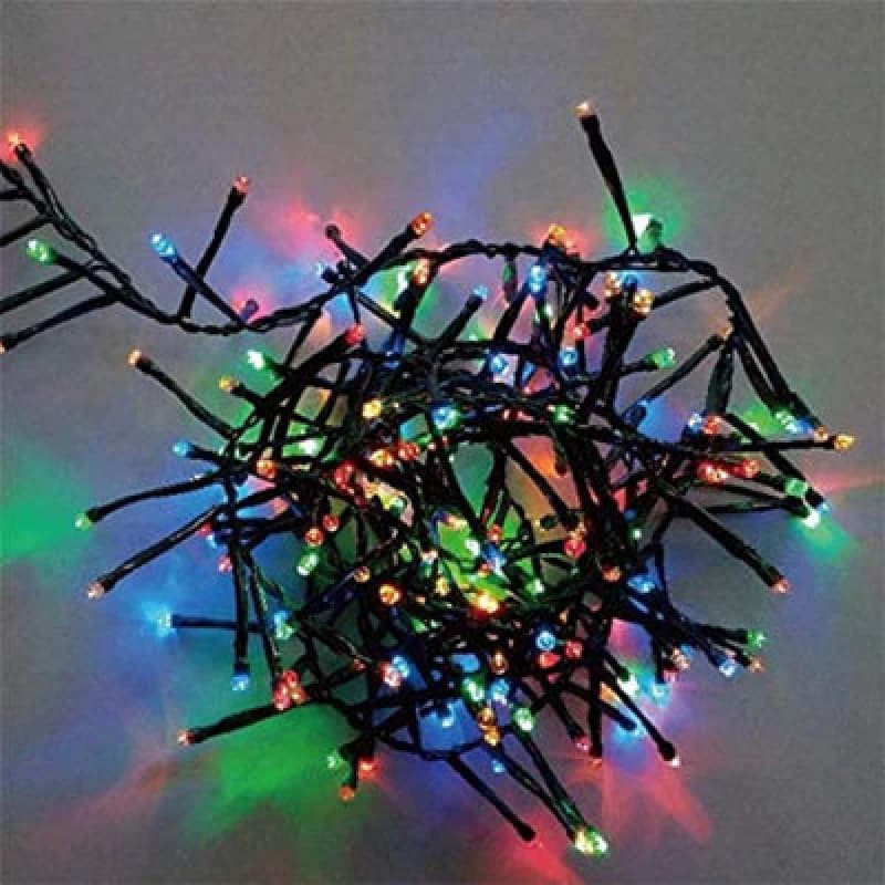 Shatchi 1920 Leds Multicolour Multifunction Controller With 8 Effects Green Cable Cluster Lights Low Voltage
