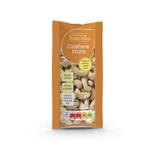 Snacking Essentials 50g Cashew Nuts Pack of 16 101650
