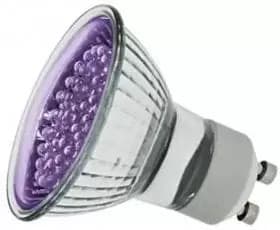 Deltech 1.2W LED GU10 PAR16 UV - DL-9021UV
