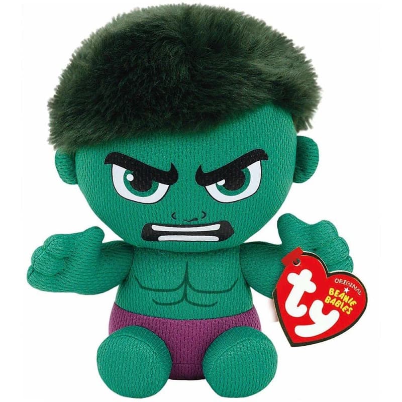 Ty Beanie Baby Marvel Hulk Multi