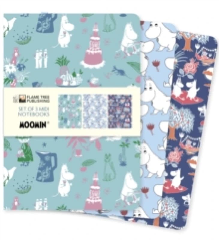 Moomin Classics Set of 3 Midi Notebooks Notebook / blank book