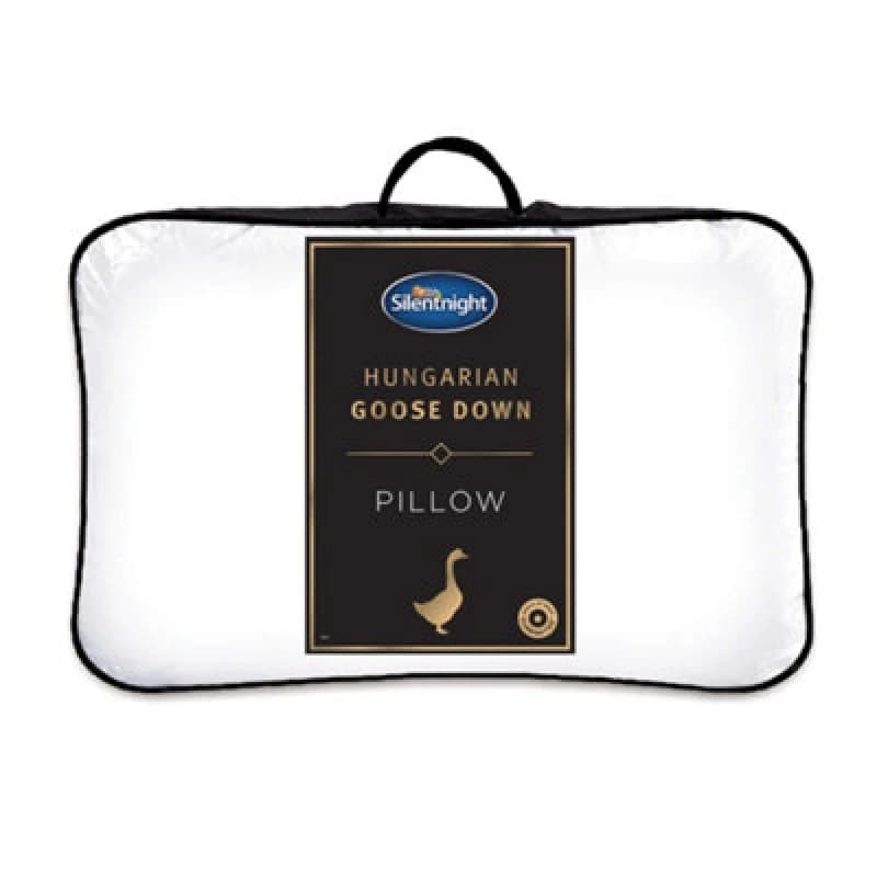 Silentnight Hungarian Goose Feather Down Pillow White ONE SIZE