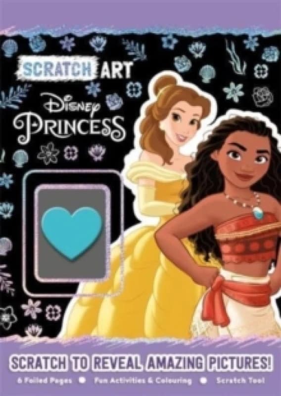 Disney Princess: Scratch Art Paperback / softback