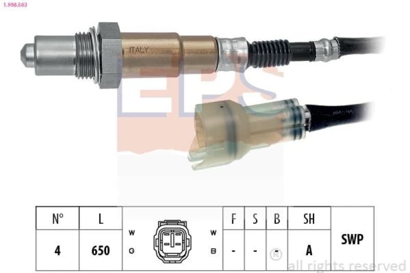 EPS Lambda sensor EPS 1.998.563