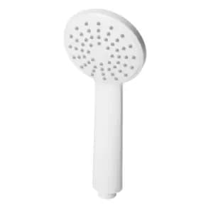 Croydex Leo One Function Shower Head, White