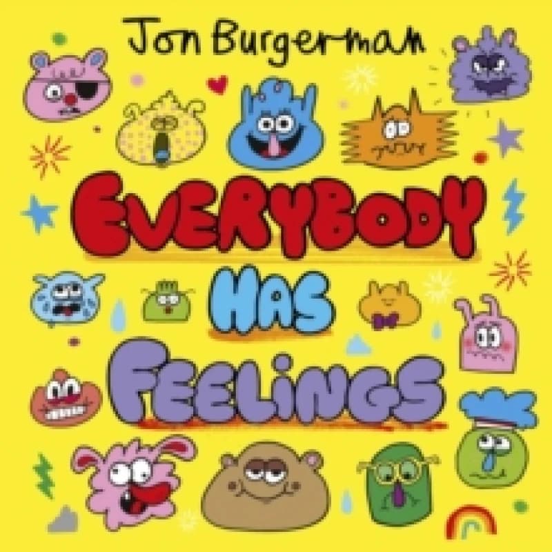 Jon Burgerman Everybody Has Feelings Book Multi unisex