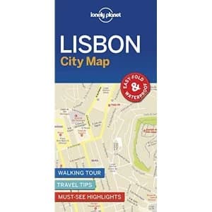 Lonely Planet Lisbon City Map Sheet map, folded 2018